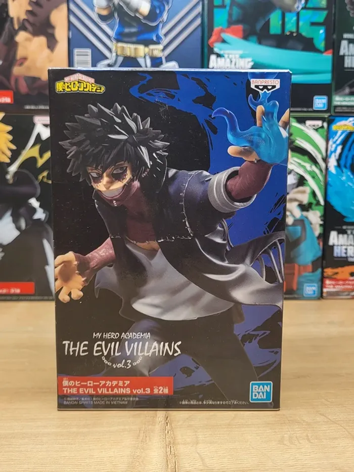 Figurine My Hero Academia Dabi The Evil Villains vol.3 Banpresto Bandai