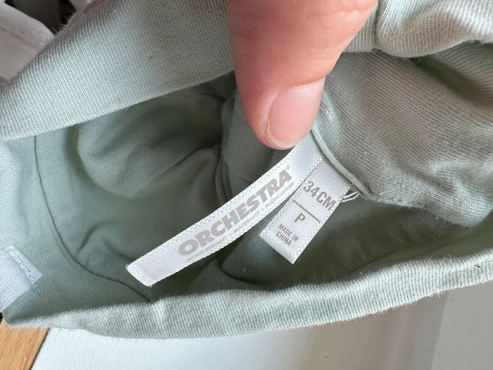 Ensemble bonnet moufles et chaussons orchestra naissance - photo numéro 2