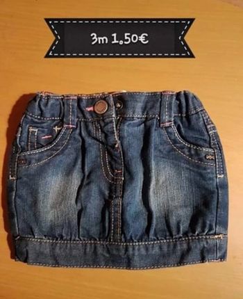 Jupe en jeans