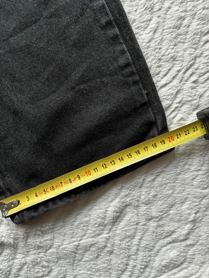 Jean Levi’s femme 550 Relaxed Fit W26 L28 S/36 Gris anthracite noir Mexico US rare y2k 2000s - photo numéro 20