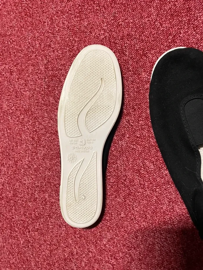 Chaussures chaussons de gymnastique mixte enfants garçons filles - photo numéro 2