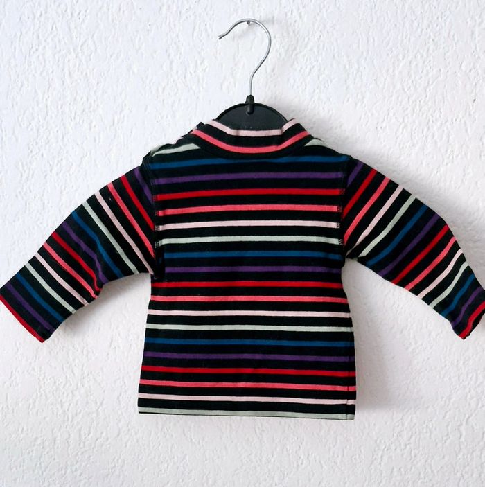 🩷 Tee-shirt manches longues pour fille taille 6 mois - photo numéro 3