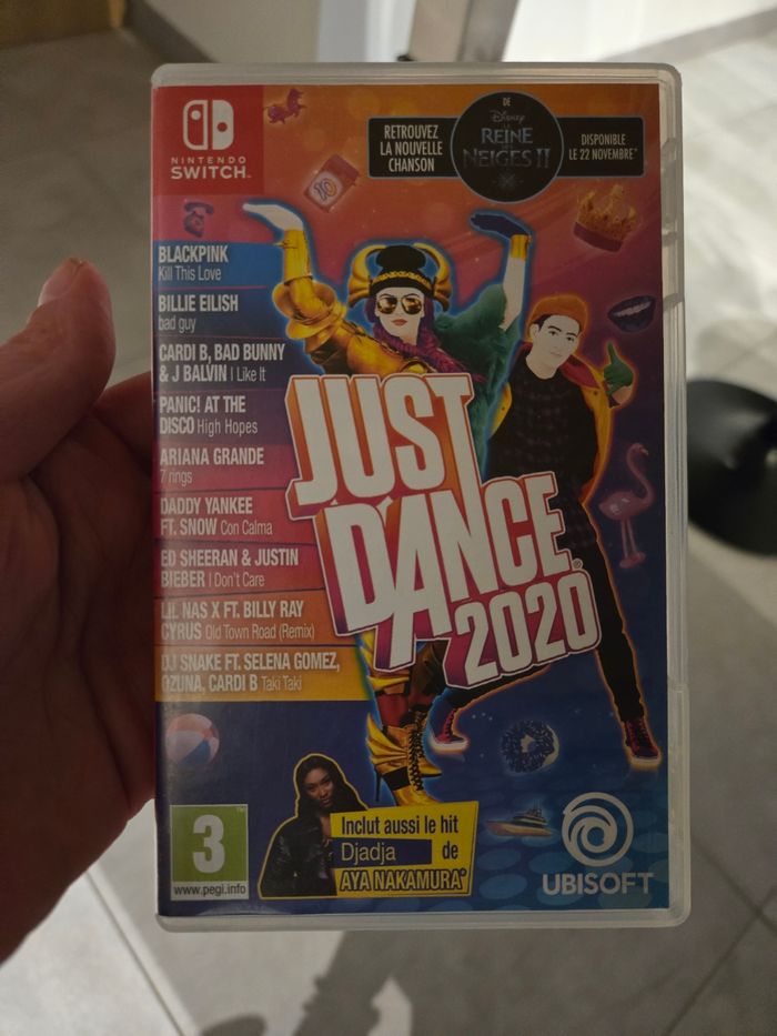 Jeu switch just dance 2020