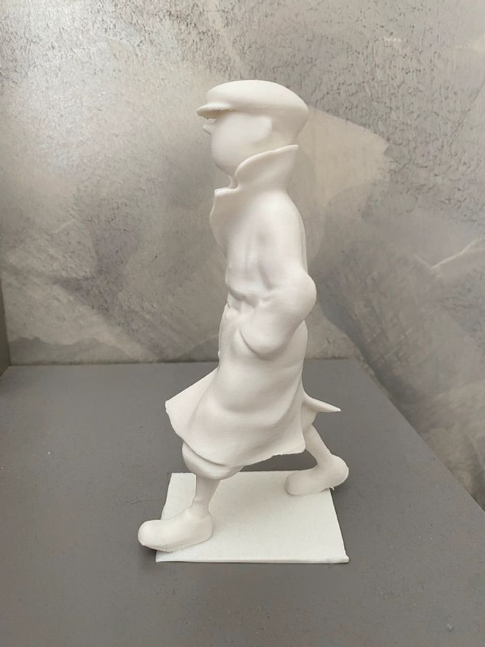 Personnage tintin impression 3 D - photo numéro 5
