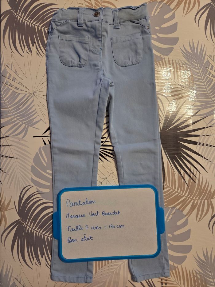 Pantalon bleu clair