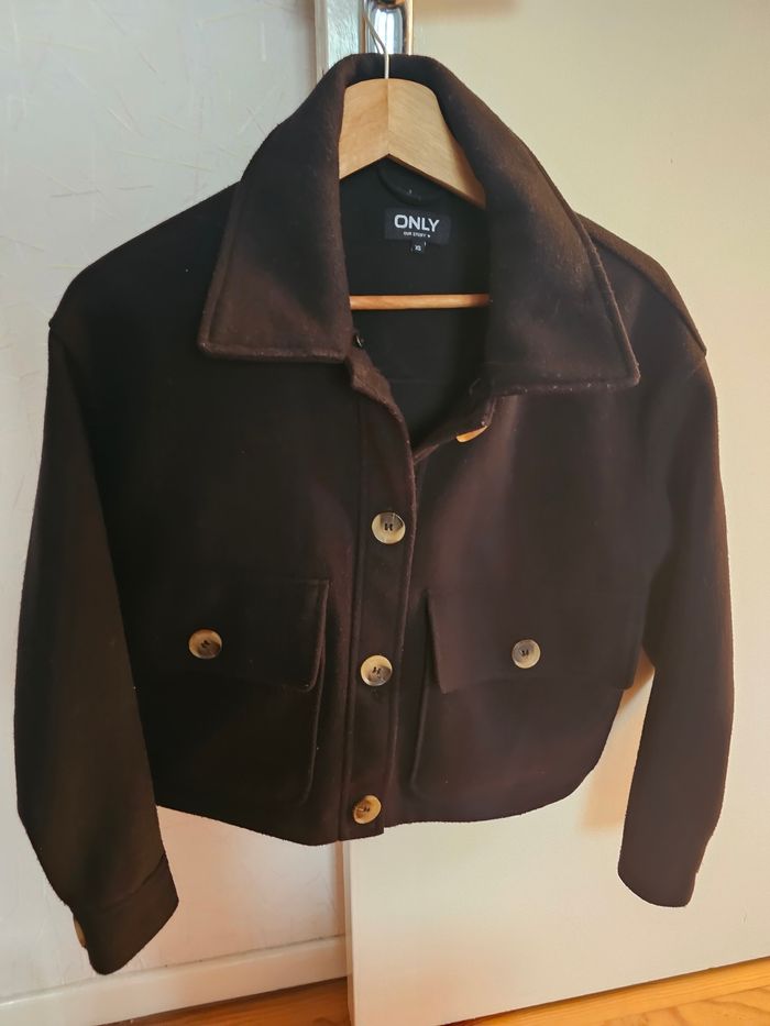 Veste courte noir ONLY - photo numéro 5