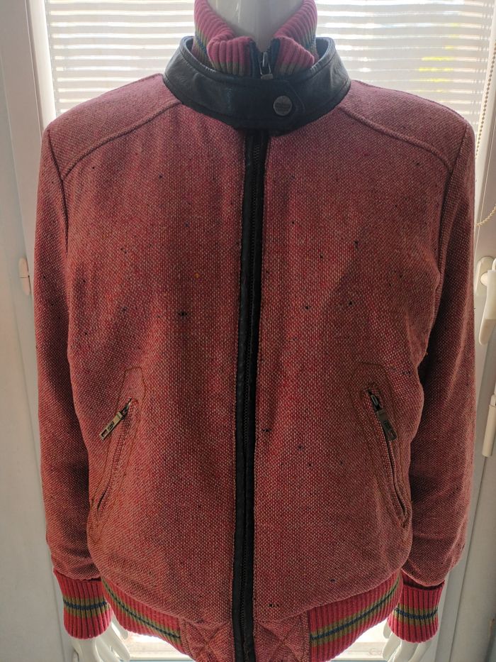 Blousons vintage en laine tommy hilfiger