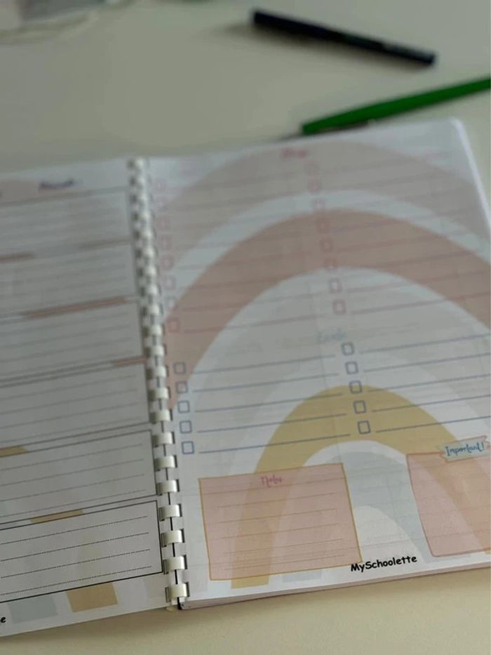 Cahier spirale reliée Agenda Scolaire 2024 2025 - photo numéro 5