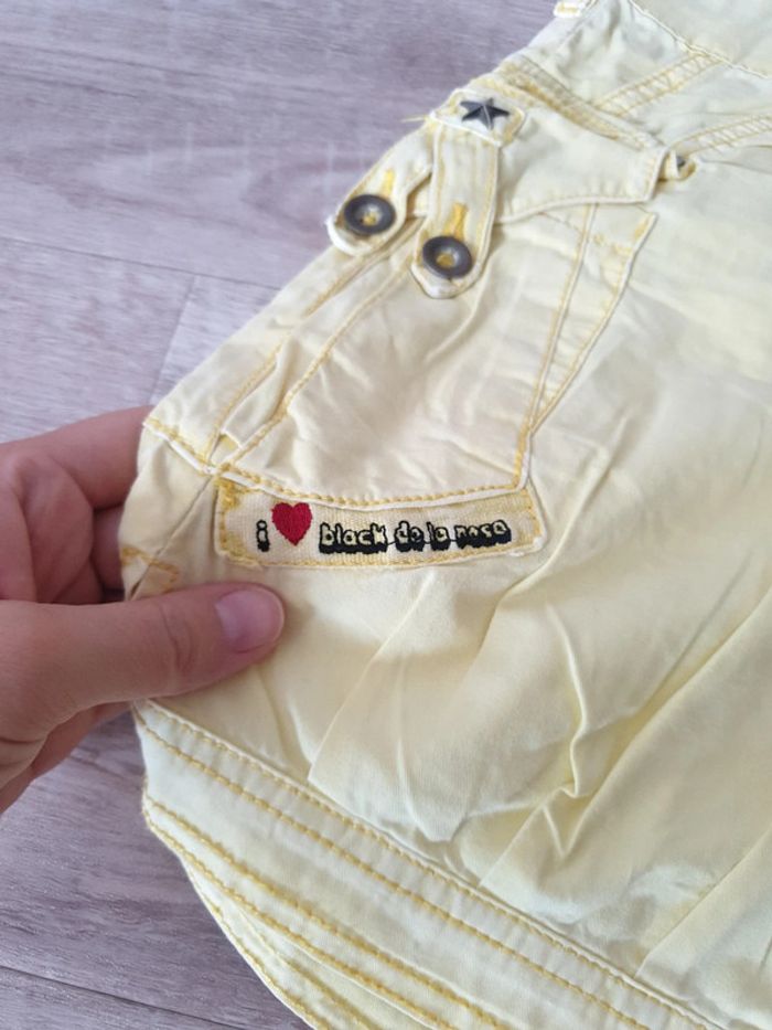 Mini short jaune pâle 38 - photo numéro 3