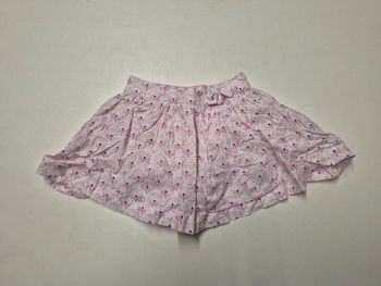 Jupe short rose et violet