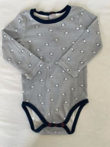 T-shirt body manches longues 12 mois