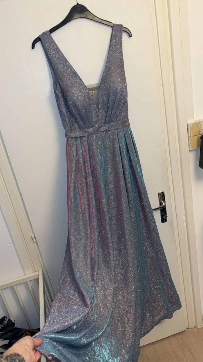 Robe de cérémonie holographique - photo numéro 3