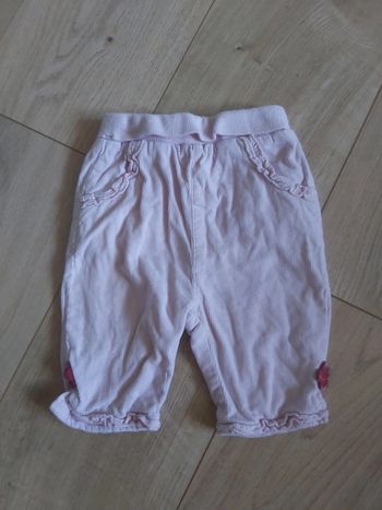Pantalon épais fille Petit Kimbaloo 3 mois (78)