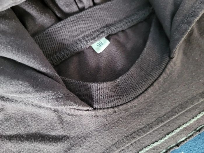 sweat à capuche captain tortue 98 cm - photo numéro 4