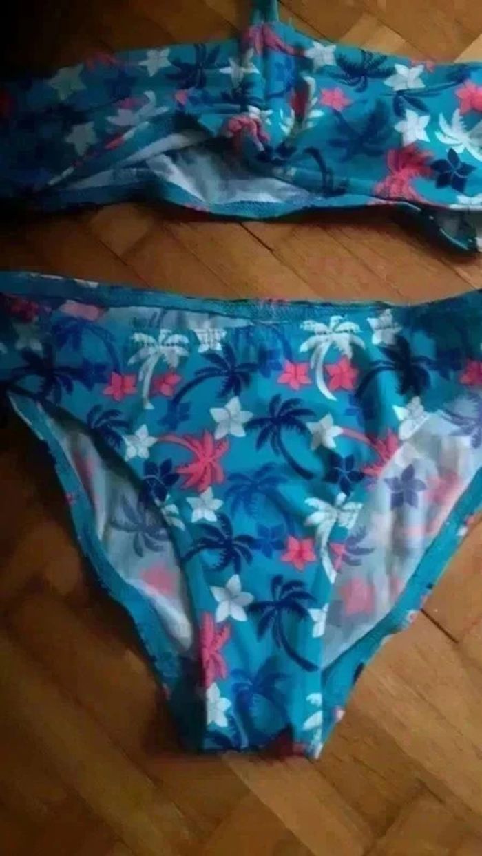 Maillot de bain 2 pièces tribord bleu 5 ans - photo numéro 3