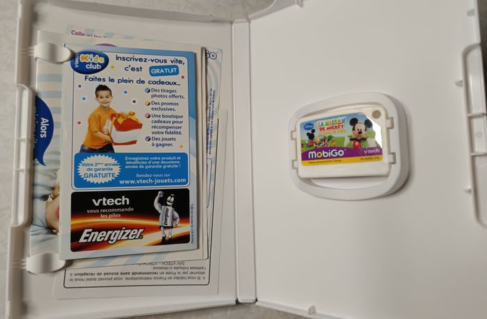 Vtech Mobigo Rose Console Tablette Jeux Vidéo Éducatifs Jeu V Tech + Jeu mickey - photo numéro 5