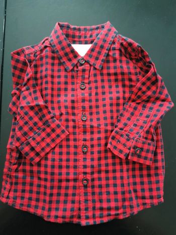 Chemise Next taille 12/18 mois