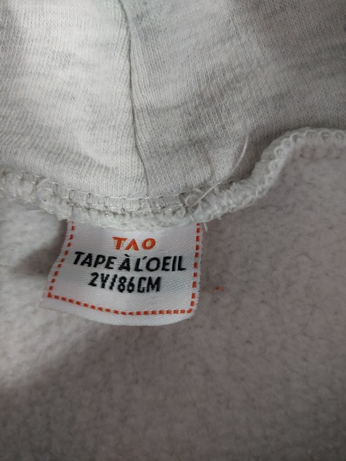 Sweat à capuche  2 ans - photo numéro 3