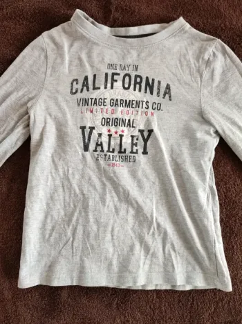 Tee shirt manches longues garçon