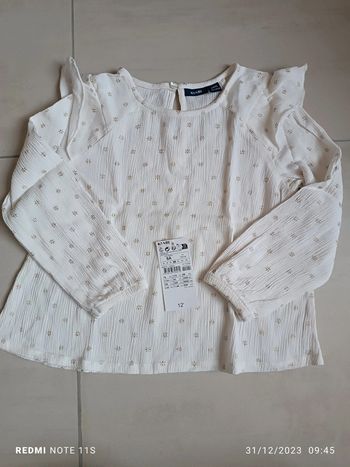Blouse manches longues