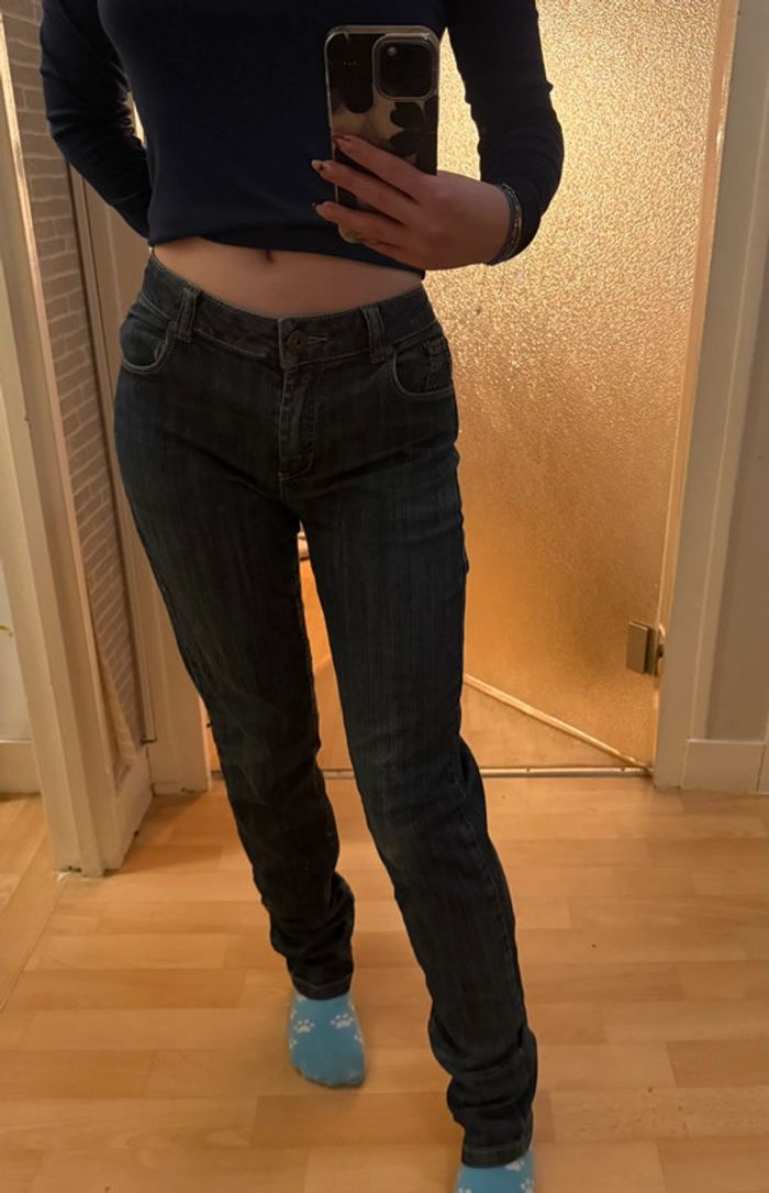 Jean vintage taille basse