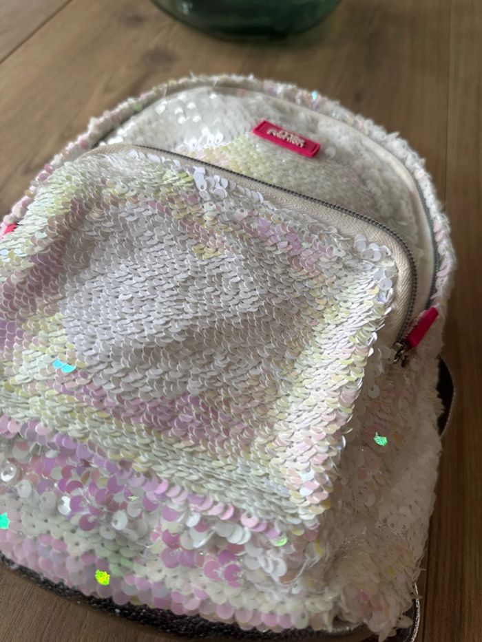 Sac à dos à sequins réversibles Miss fashion - photo numéro 3