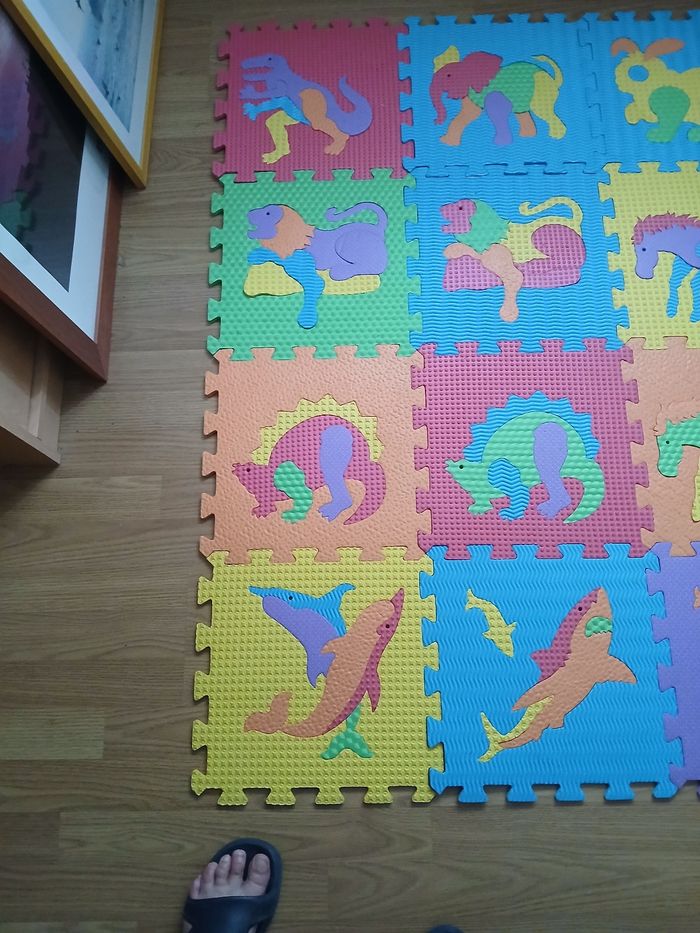 Tapis puzzle mousse - photo numéro 2