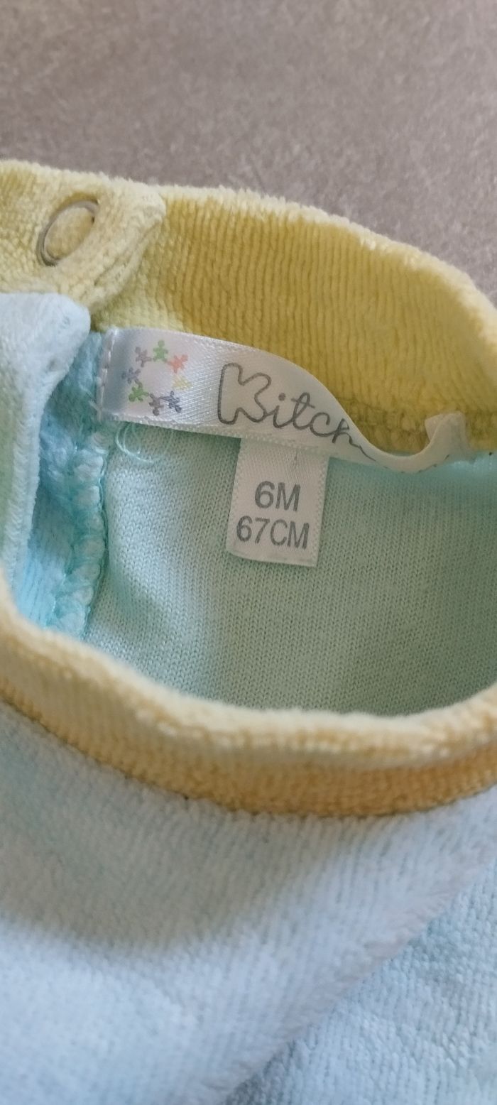 Pyjama garçon 6 mois kitchoun - photo numéro 3