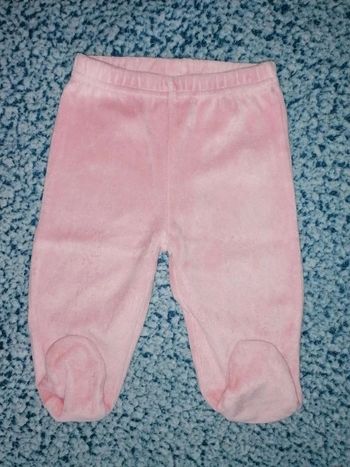 Pantalon velour fille 6 mois