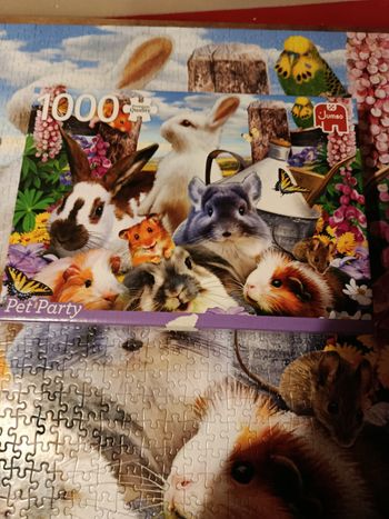 Puzzle 1000 pièces 🐇🐹