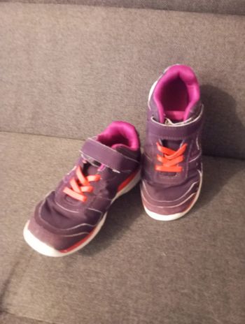 Baskets à scratch newfeel fille.29