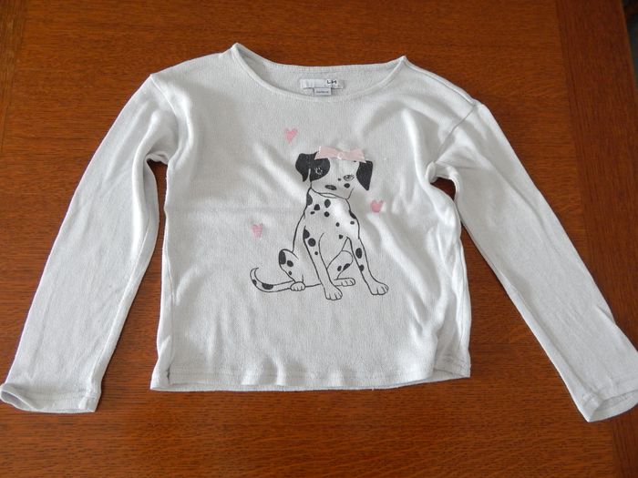 Lot de 8 hauts manches longues fille 6 ans - photo numéro 3
