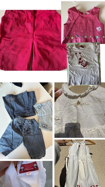 Lot vêtements fille – 3 ans Lili Gaufrette / Floriane