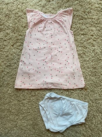 Ensemble fille 12 mois