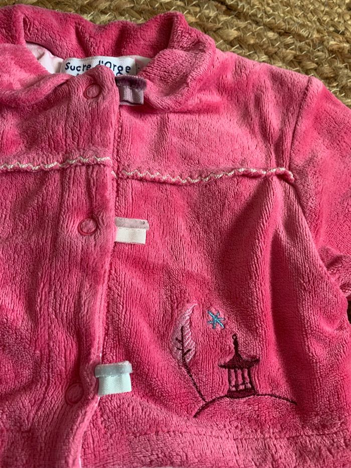 Combinaison rose Sucre d’orge 9 mois - photo numéro 3