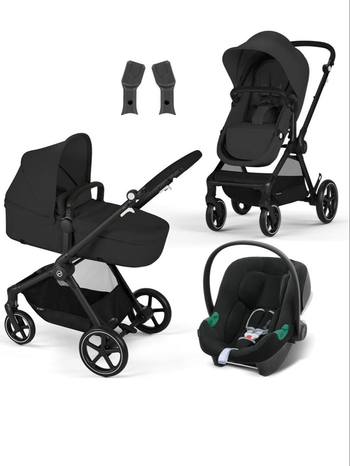 Pousette Cybex 2 en 1 EOS + Aton - photo numéro 3