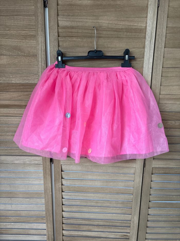 Jupe en tulle rose taille 11-12 ans