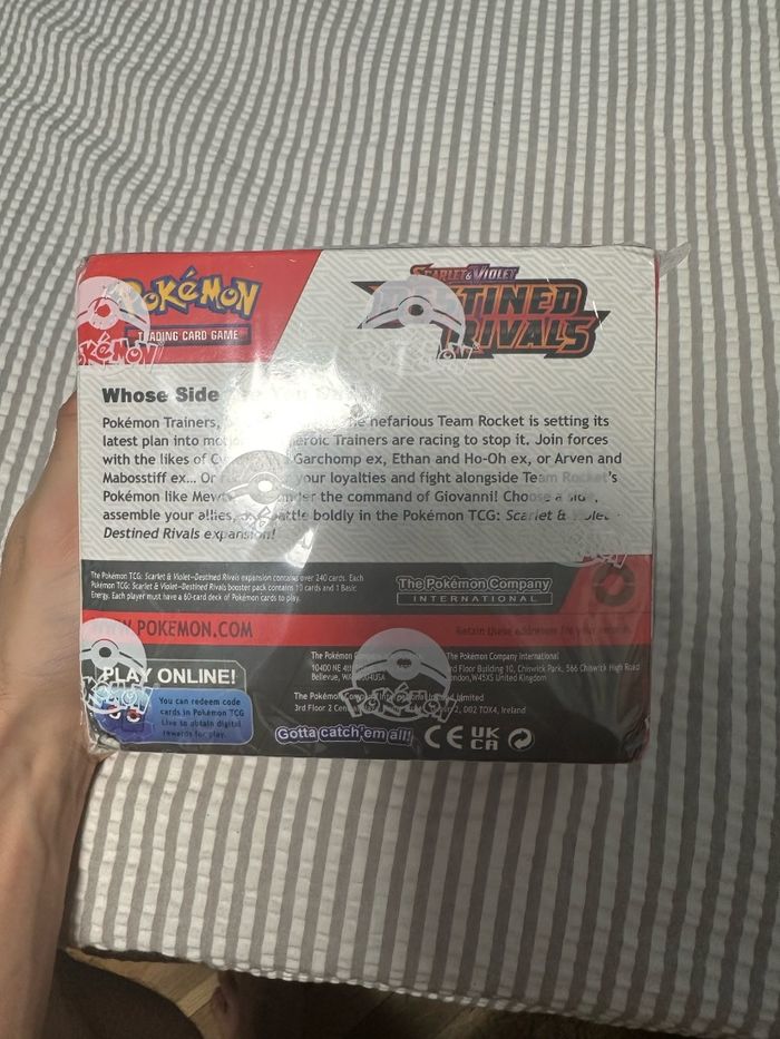 Boîte de boosters Pokémon – Scarlet & Violet : Destined Rivals - photo numéro 4