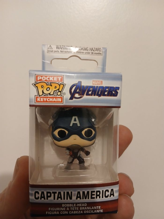 Pop pocket marvel captain america