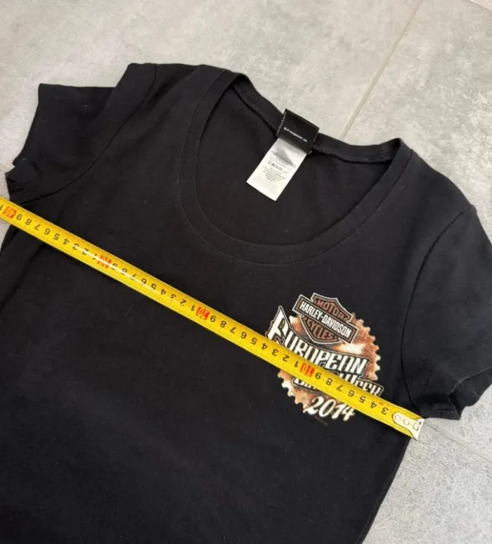 T-shirt Harley Davidson femme noir taille S - photo numéro 8