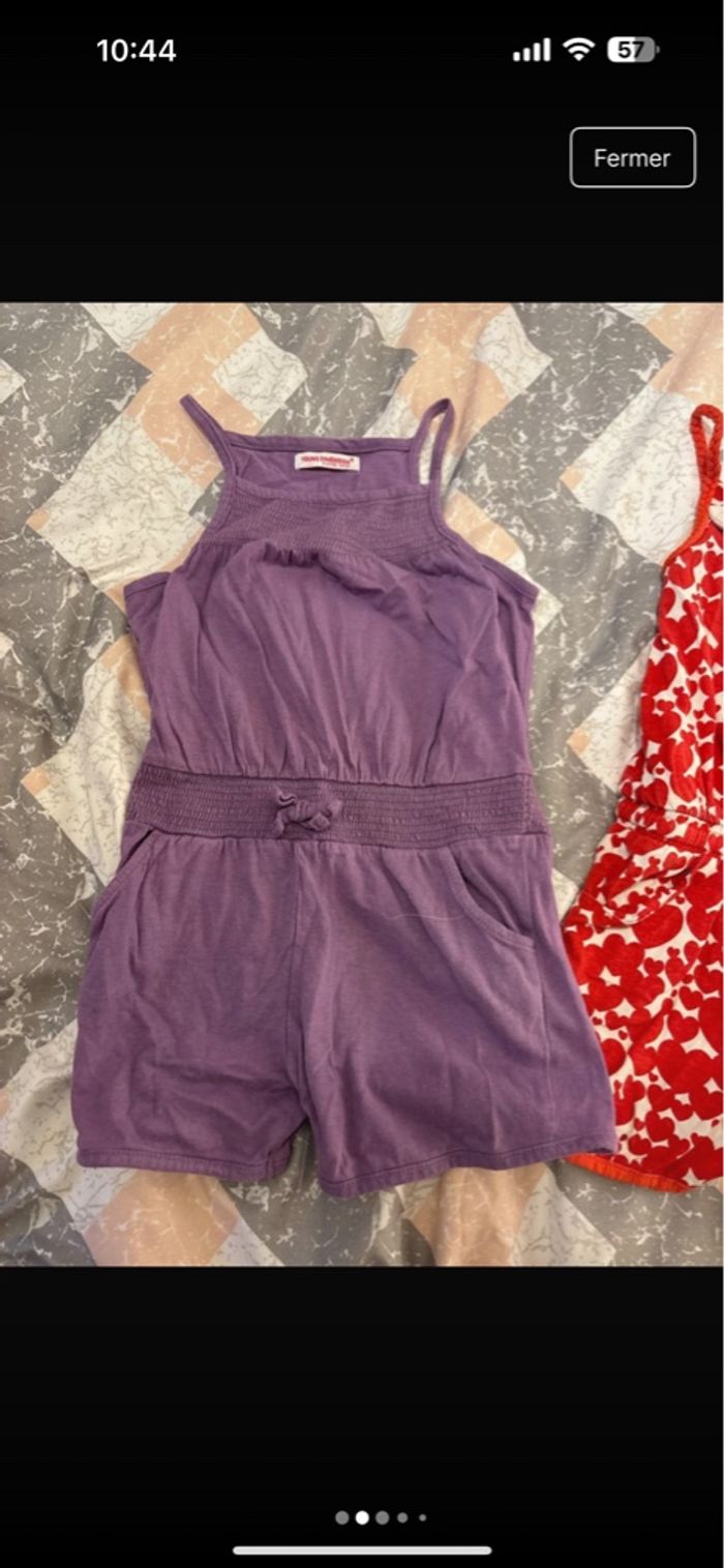 Lot de deux combishort - photo numéro 2