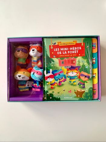 Coffret les mini héros de la forêt AUZOU  éveil
