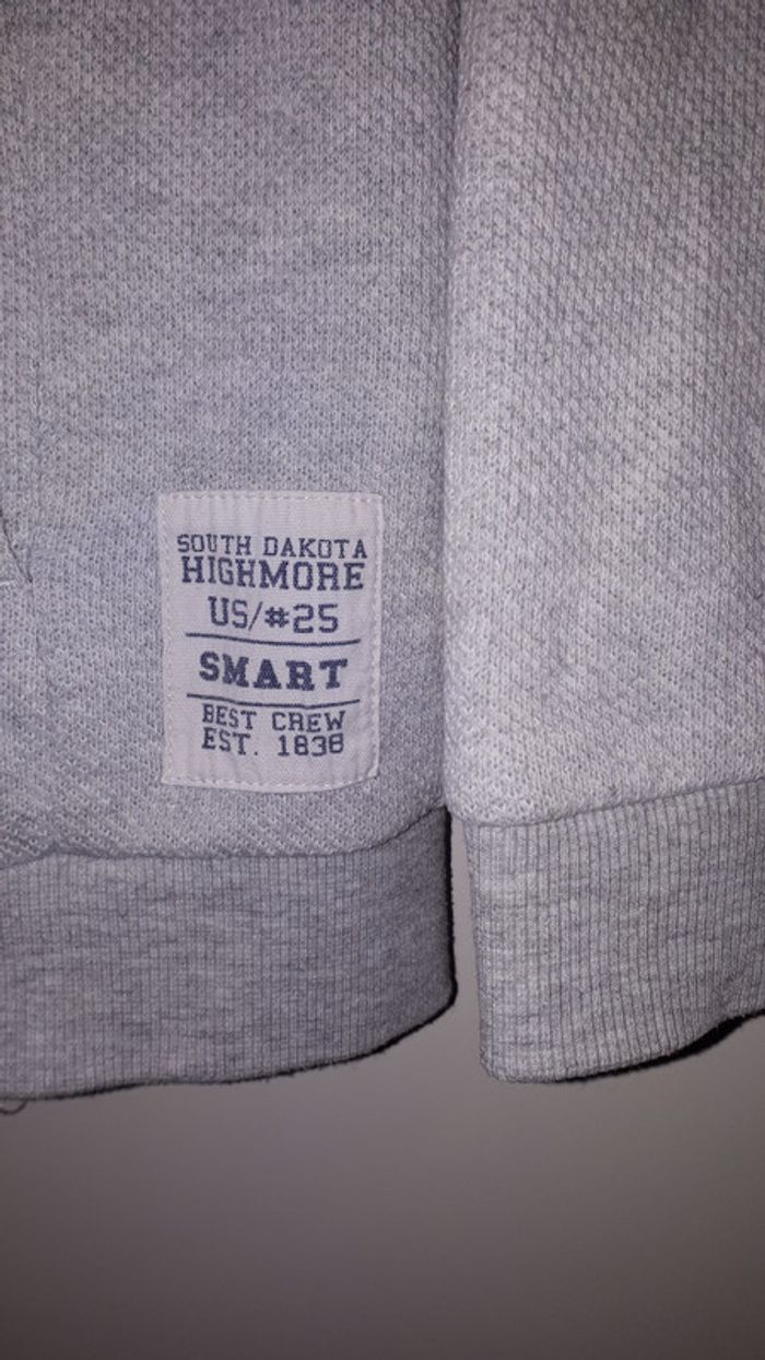 Sweat garçon gris 12 ans - photo numéro 3