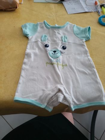 Combishort lapin