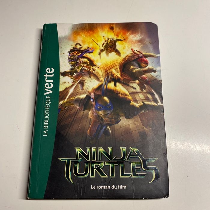 Bibliothèque verte - tortues ninja