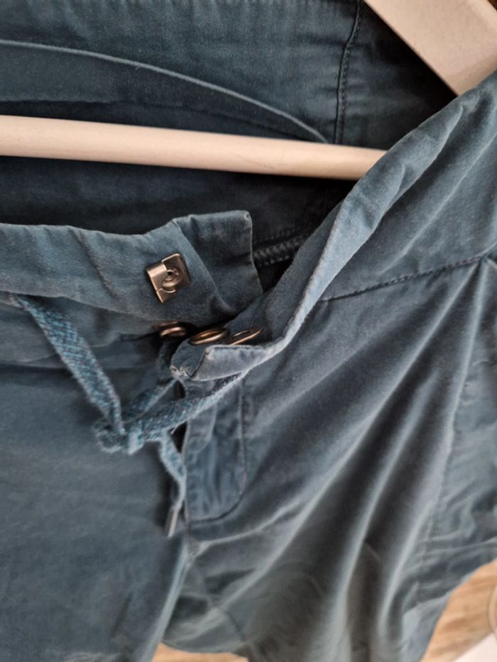 1 pantacourt short long taille 50 bleu marque quechua - photo numéro 5