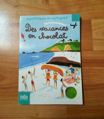 Livre des vacances en chocolat l