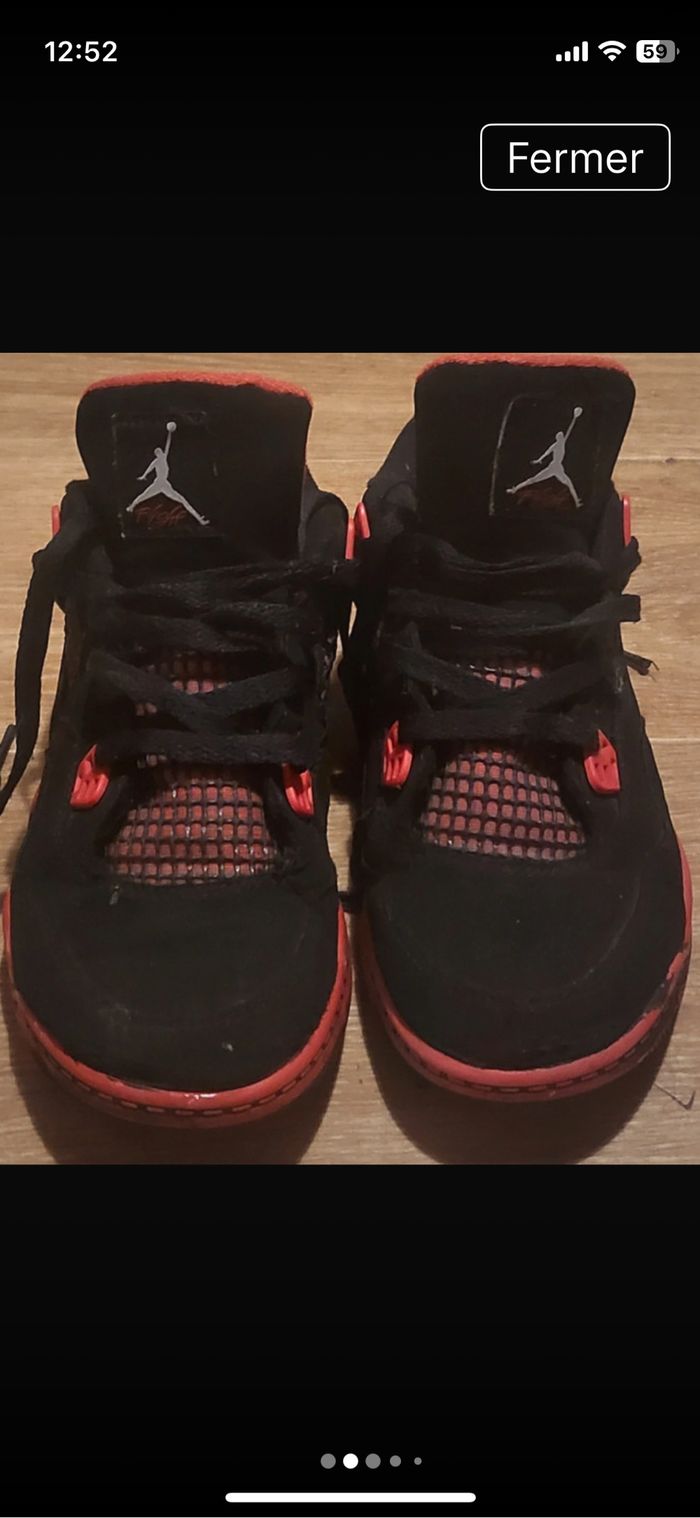 Basket mixte air Jordan taille 34 - photo numéro 2