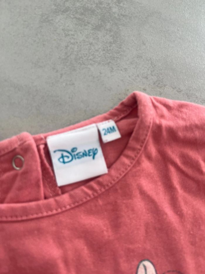 Tee shirt Disney rose - photo numéro 3