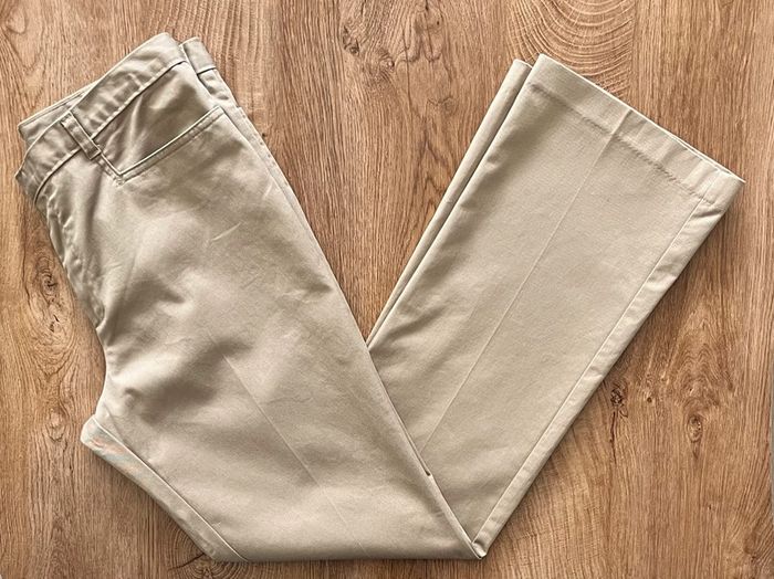 Pantalon à jambes larges beige junior Dickies, taille 13 ans - photo numéro 5